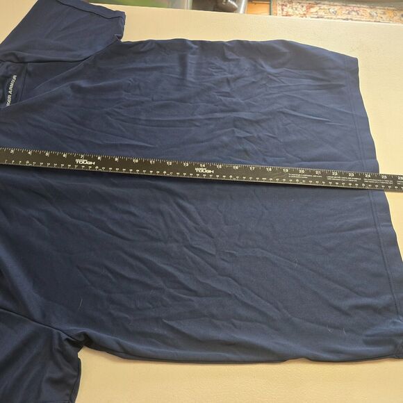 Under Armor Polo Bundle Men's L Gray Lt Blue Dk Blue Short Sleeve Loose HeatGear - Picture 14 of 16